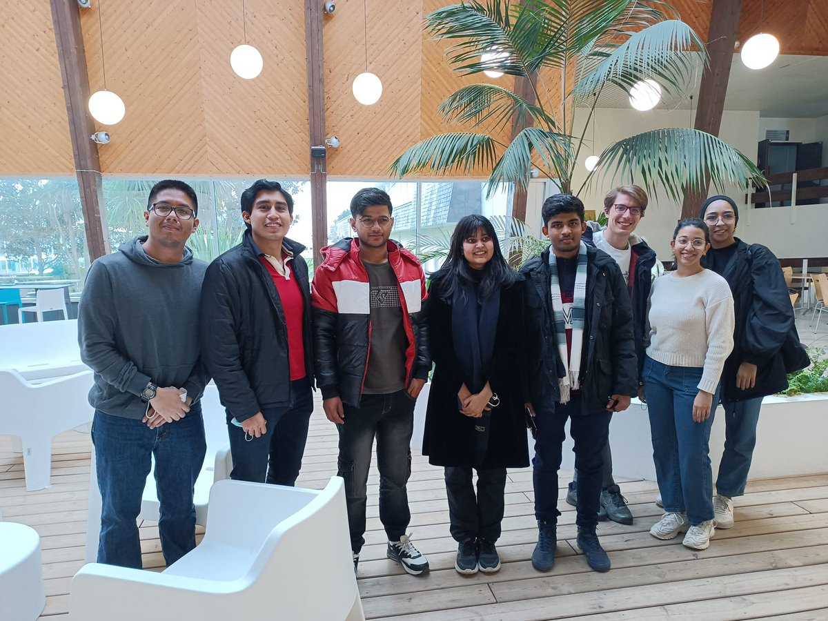IMTAtlantiqueEN's tweet photo. Welcome to the students from @IITDelhi ! 🇮🇳
Already well surrounded by @IMTAtlantique’s students
#ExchangeSemester #StudyinFrance #Masters #IT #Englishtaughtprogram https://t.co/y9UR7gyQAQ