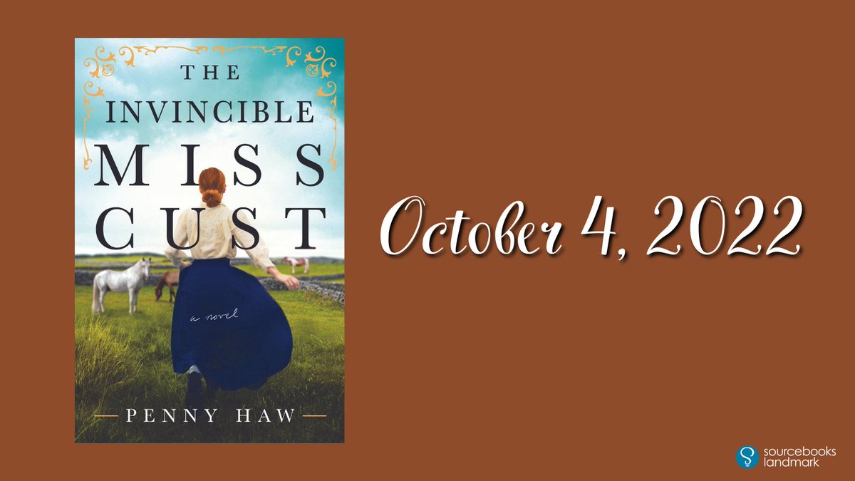 PennyHaw's tweet photo. 🌟🌟 Cover reveal 🌟 🌟

Coming on Oct 4, 2022 from @sbkslandmark @Sourcebooks, THE INVINCIBLE MISS CUST is the story of Aleen Cust, who battled patriarchy, an unjust Victorian society and her aristocratic family to become Britain and Ireland's first woman veterinary surgeon. https://t.co/5NyfHkK4tK