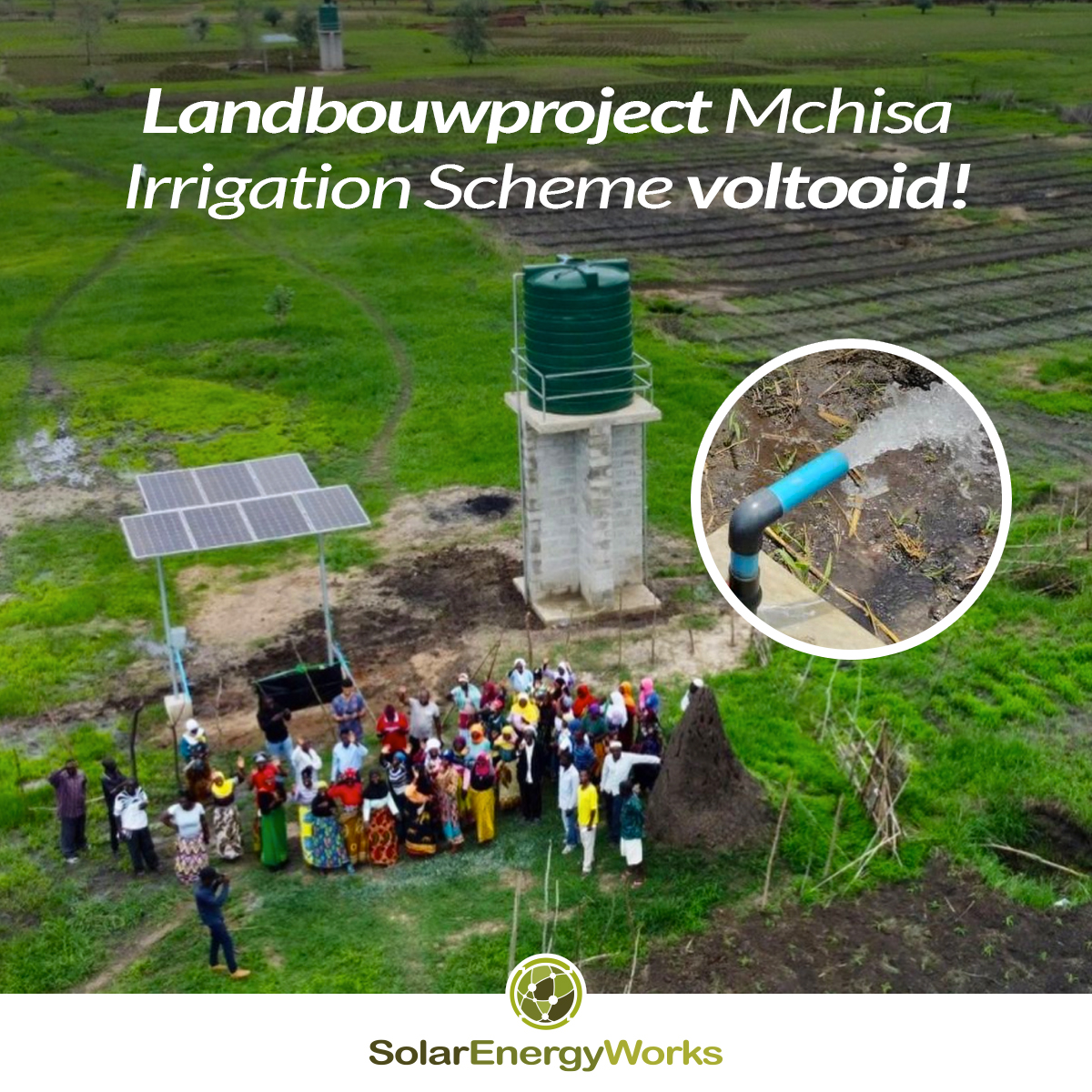 works_solar's tweet photo. Project ‘Mchisa Irrigation Scheme’ (zonne-energie voor landbouw) in Malawi voltooid ✅💦
 
@works_solar steunde het project van #Sopowerful. Lees verder op https://t.co/nvYVJjHMTl

#donatie #landbouw #boeren #mchisa #malawi #solarpower #project #voltooid https://t.co/uTVB8DEz84