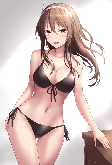 水着足柄さん
#艦これ 