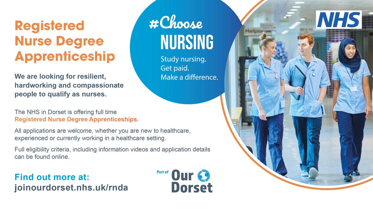 BEAT_UHD's tweet photo. RNDA is coming!  Applications open on 14th February 2022 ❤️@UHD_NHS @JoinOurDorset https://t.co/c5YsyBxFtY