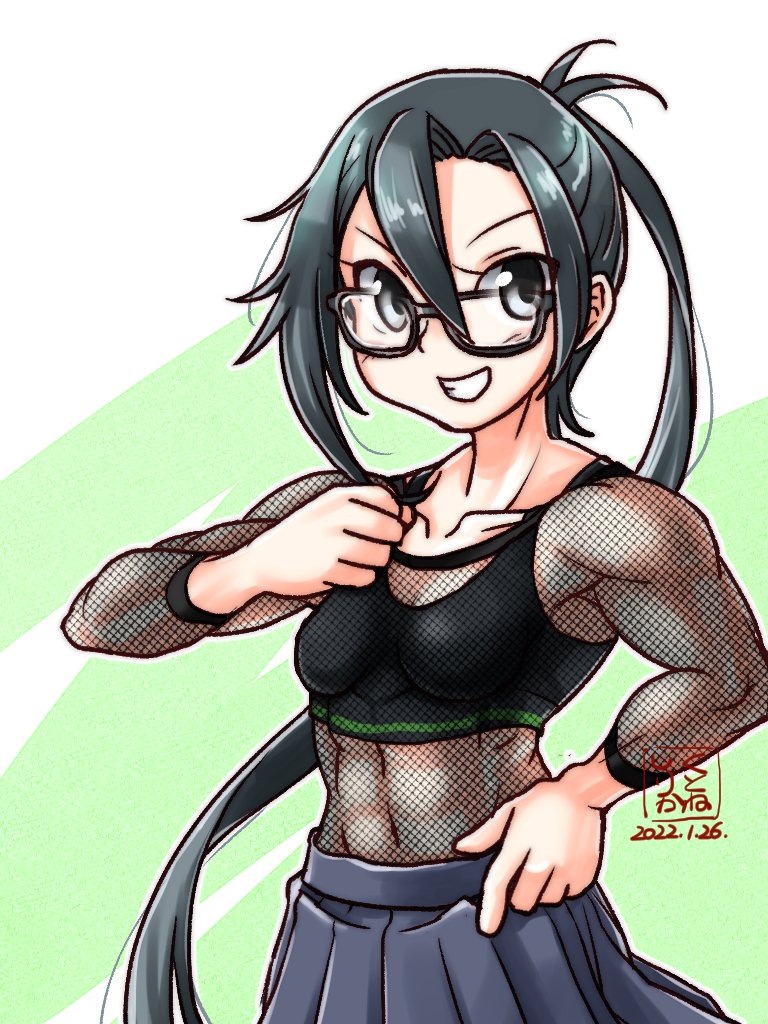 「【艦これ】
天霧さんなら多少盛っても良いと聞いて(聞いてない 」|クトネシリカのイラスト