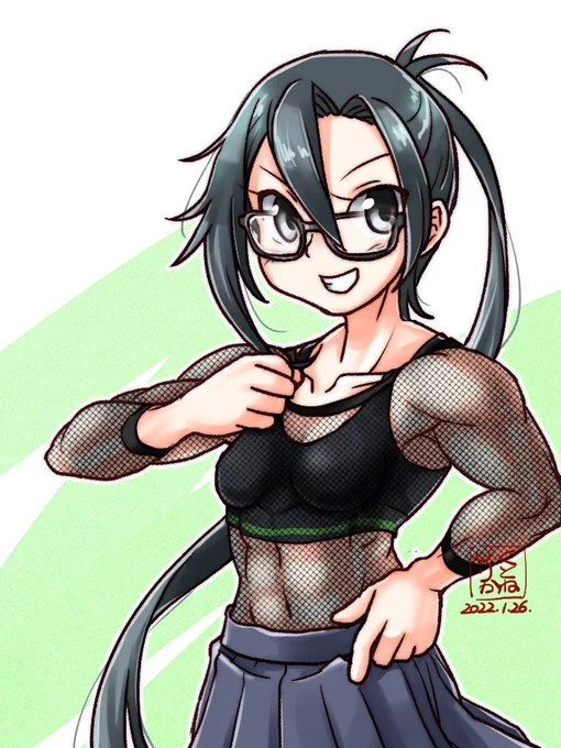 【艦これ】
天霧さんなら多少盛っても良いと聞いて(聞いてない 