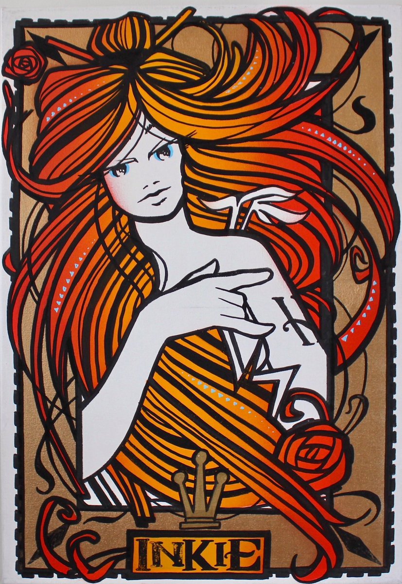 Inkie “Spirit”

Spray Paint on Canvas 
50 x 75 cm 

buygraff.com/shop/inkie-spi…

 <a href="/inkiegraffiti/">Tom</a> #inkie #inkiegraffiti #graffitiart #art