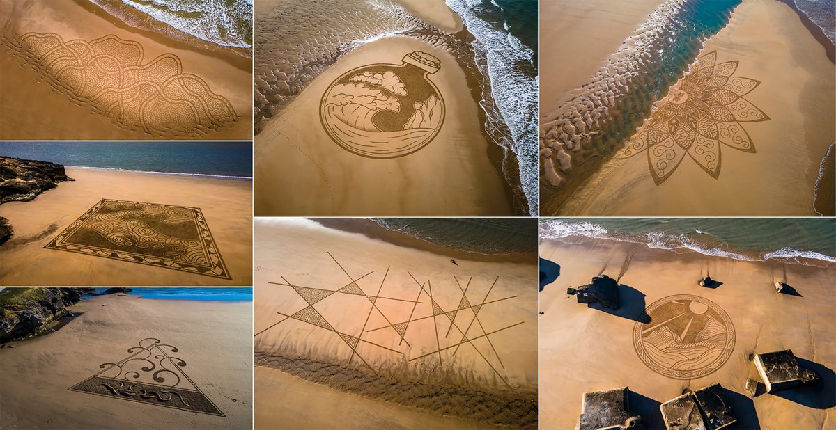 Jben beach art tweet media