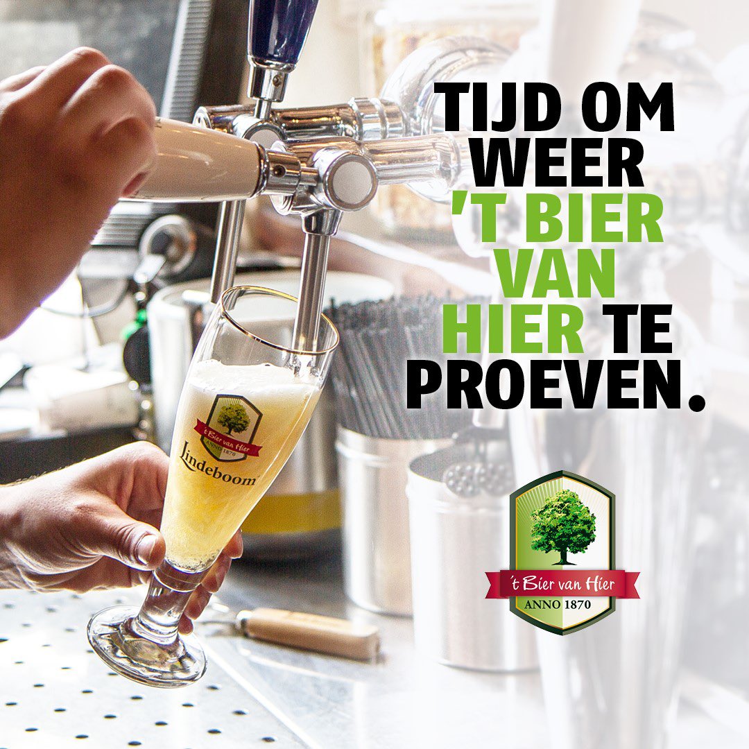 YES we mogen weer!  
##wijzijnerklaarvoor #horecaopen  #backtonormal #lindeboombier