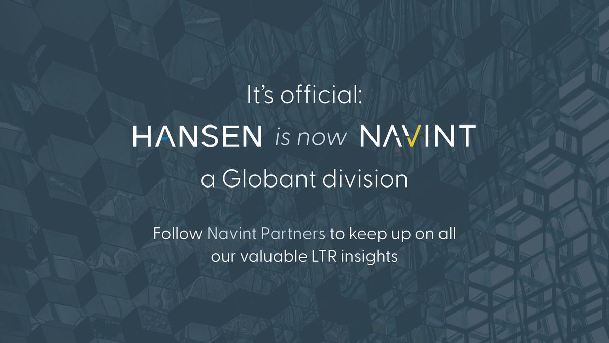 We have a new look for the new year 💥

After joining the Navint family in August 2021, Hansen and Navint will officially come together as one team and one brand.  Follow us at <a href="/navintllc/">navintllc</a> for the latest in #LeadtoRevenue transformation, valuable #insights and new job postings.
