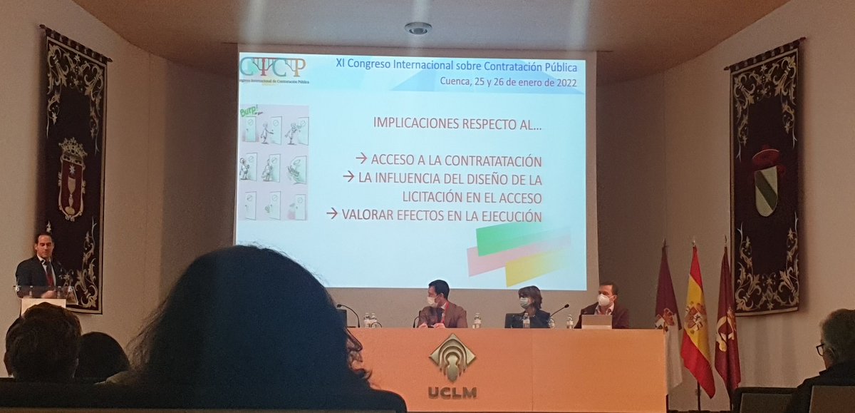 jcastrocarr's tweet photo. "El reto del impulso de la participación de las PYMES" frente a las dificultades que estas se encuentran para acceder a los contratos públicos.

Unas ponencias muy constructivas e interesantes de Macarena Saiz, @Javiervazquezma y José M. Martínez en el #CICP2022. https://t.co/GvfbQtvKPS
