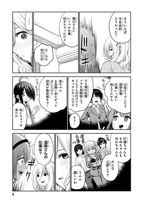いつもは怖い先輩OLのお家にお見舞いに来た話③ 