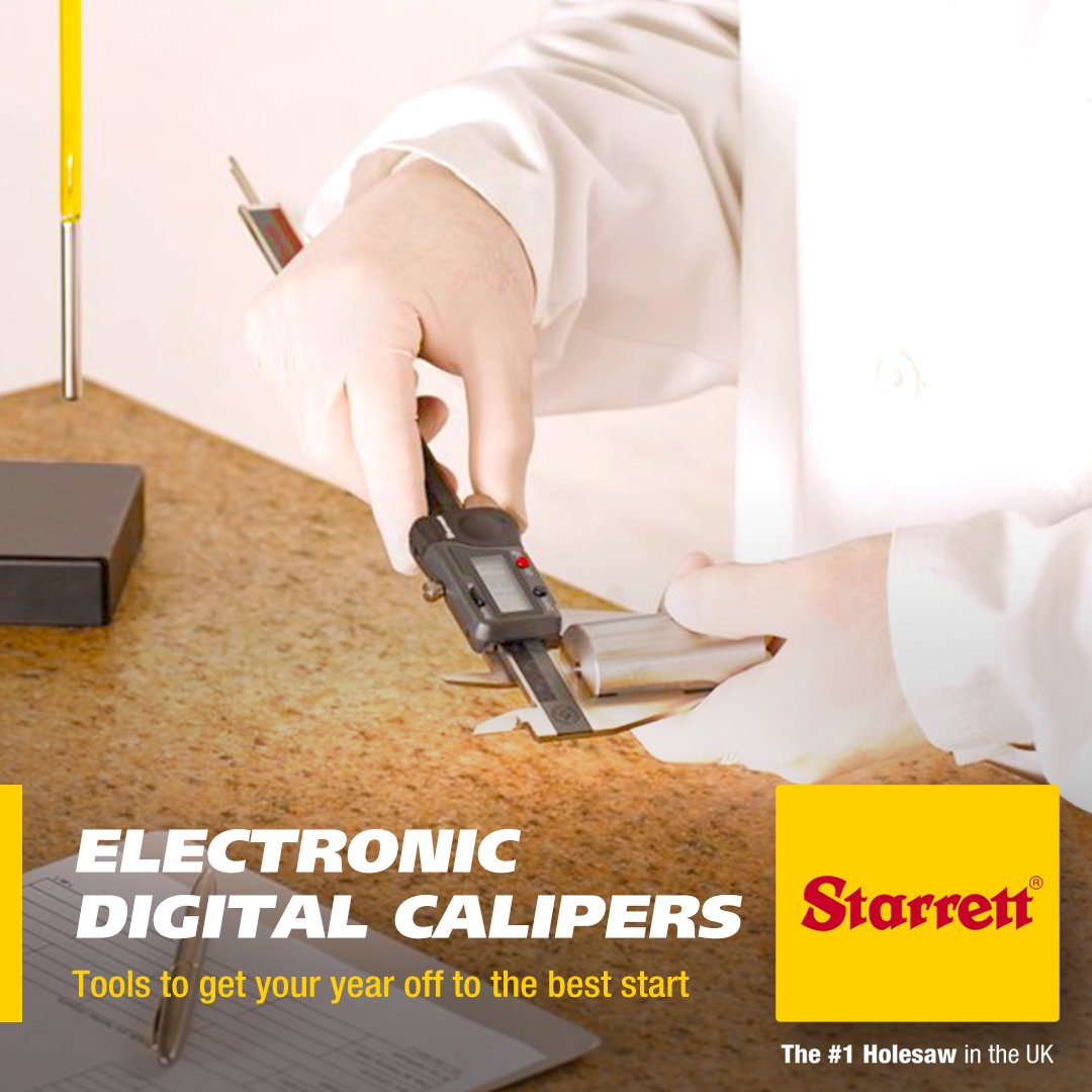 Our EC799 Electronic Calipers are light, comfortable and easy-to-use. With a streamlined profile, large clear LCD display, they offer a long battery life and function buttons for zero and inch/mm 📏.

#Starrett #Quality #Machinist #Calipers #SlideCaliper #ElectronicCalipers