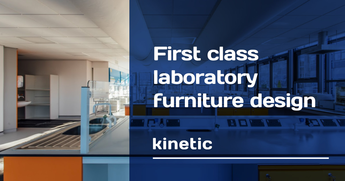 Kinetic laboratory worktops compliment all laboratory furniture with high-quality materials and ergonomic design: ow.ly/p6Zx50HCwqS