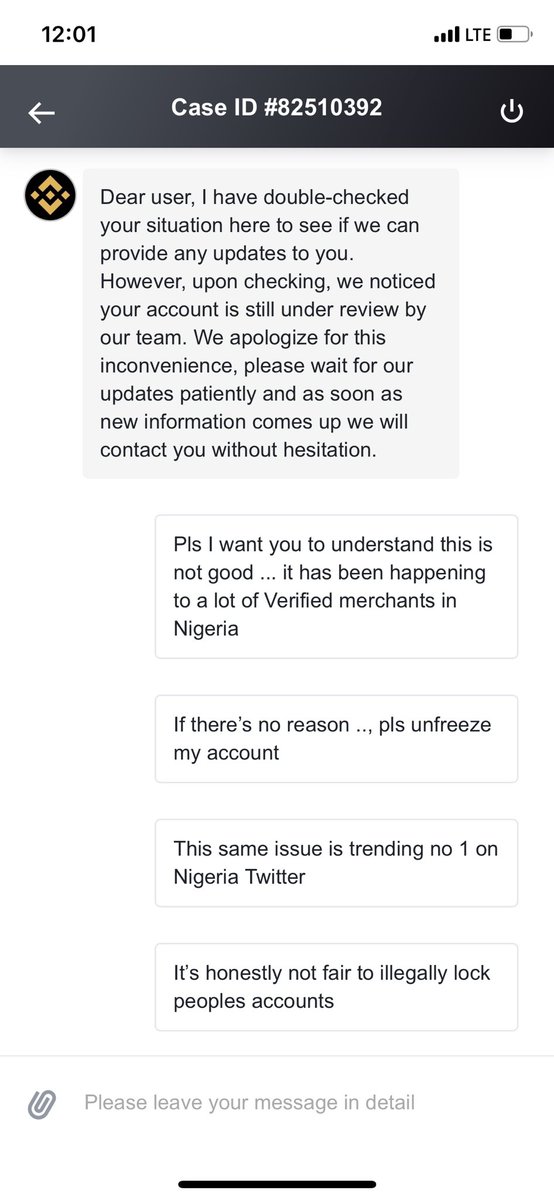 Obioracelestin's tweet photo. Unfreeze my account Binance @cz_binance @binance 
#binancestopscamming 
#binancestopscam https://t.co/itL25x1pSn