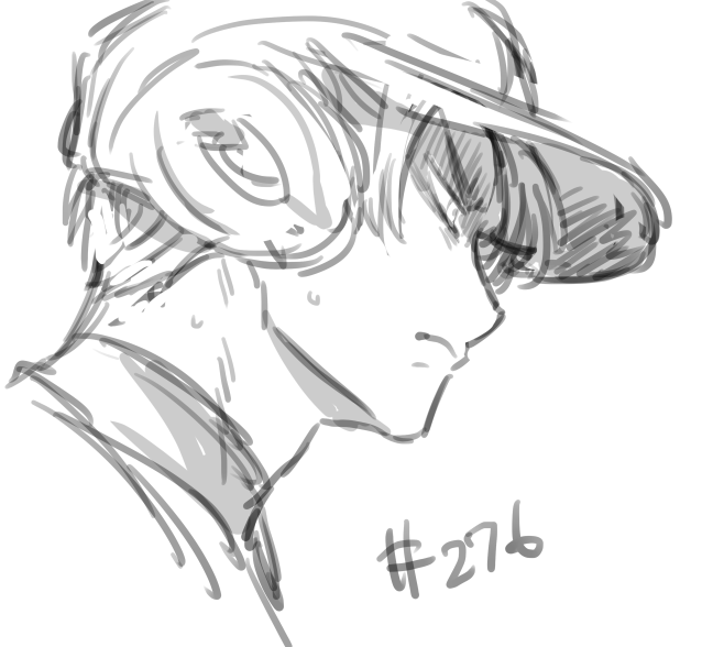 先週のマガの落書きこっちにあげます 