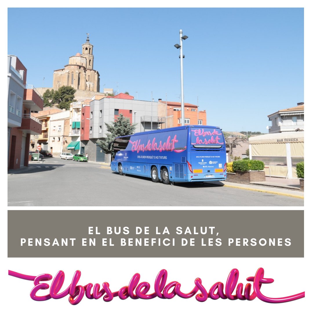 #elbusdelasalut té com objectiu principal la prevenció cardiovascular i renal i el diagnòstic precoç

➡️ Gràcies a les proves realitzades 110 persones han estat derivades a l’especialista (neuròleg o cirurgià vascular) per tal d’evitar un esdeveniment cardiovascular.

#Lleida