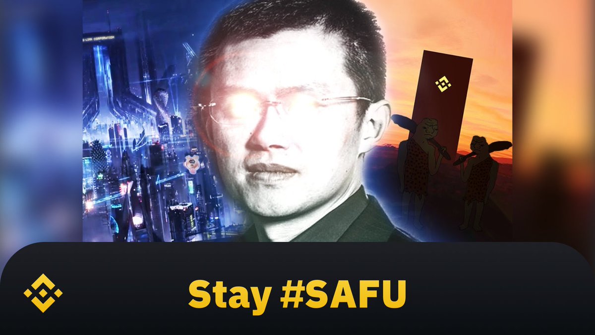 binance's tweet photo. Always keep your #Binance account #SAFU. https://t.co/15uXiMDKub