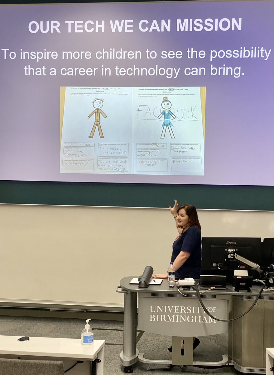 Great to have @Tech_She_Can on campus to deliver #Ambassador training to our #Scholarship students as part of Birmingham Digital Futures. The students will visit B’ham primary & secondary schools to inspire the #NextGen about careers in #tech (with @PwC_Midlands & @HSBC_UK)