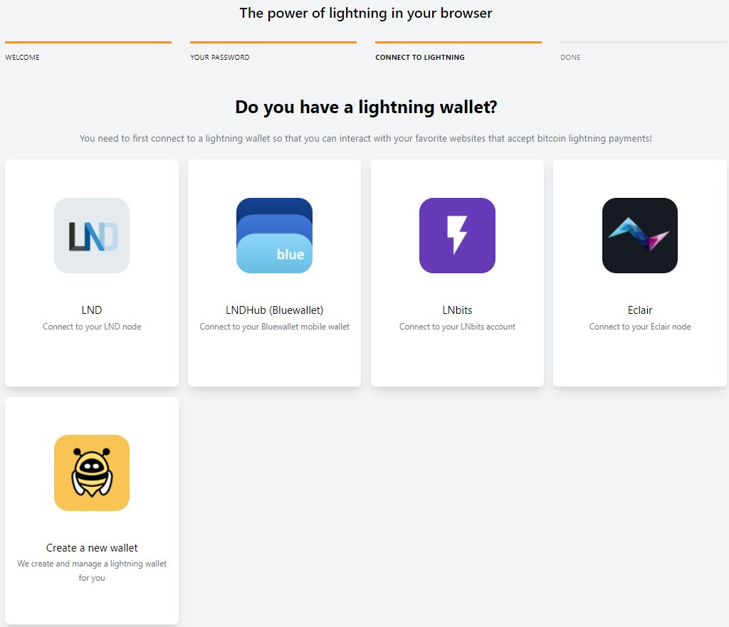 getAlby's tweet photo. New connector incoming❗️
Use your Eclair node with Alby to transact seamlessly on the web. @acinq_co ⚡️
Thanks to @fiatjaf 🙏
Which connector would you like to see in Alby? 👇 https://t.co/0CkqRzBUml