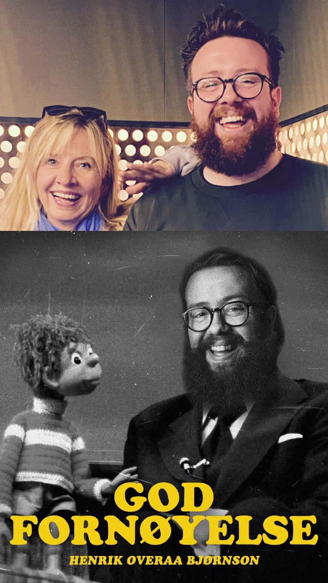 Hvis du glad i humor og skuespiller-legender, tar jeg en prat med noen av de i min nye podkast: God fornøyelse. Første gjest: Hege Schøyen