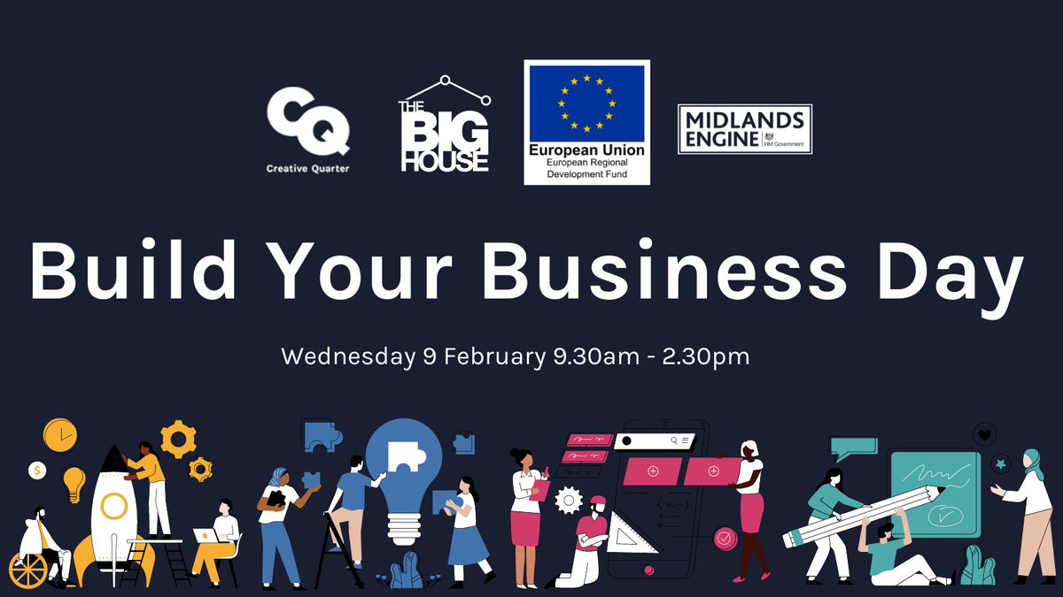 I'm sharing some tales of screwing up at my start-ups &amp; the 3 things I now do to build from the right foundation.

Then the real experts weigh in with excellent workshops. <a href="/SteveHobbsUK/">Steve Hobbs</a> @TimElliottUK <a href="/PassionMktg/">Lindsey Newman-Wood</a> <a href="/emma_torrance/">Emma Torrance</a> <a href="/CQNottm/">Creative Quarter Company Nottingham</a> @TheBigHouse7
Book bighouse.org.uk/events/09/02/2…