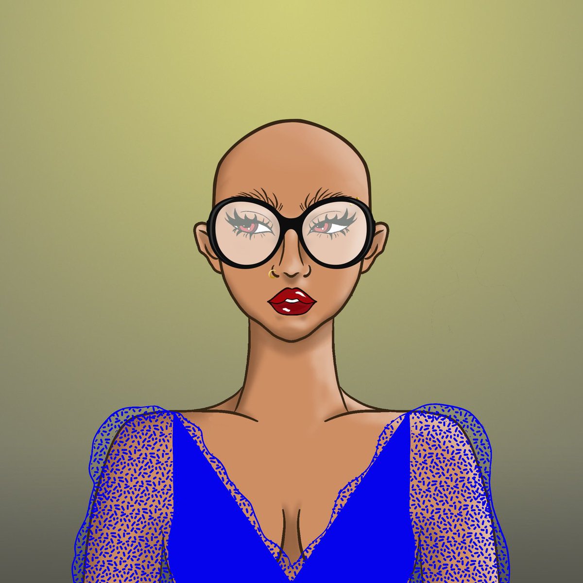 godisawomannft's tweet photo. Because no one needs long hair to look stunning! 🔥 

Don’t forget, by minting a GIAW you’re supporting @umdiavamosjuntos association 
👉🏻 https://t.co/gzUnHzmG15 

Their mission is to promote sustainable and community development and education through educational spaces. https://t.co/fg8qhOvWCg
