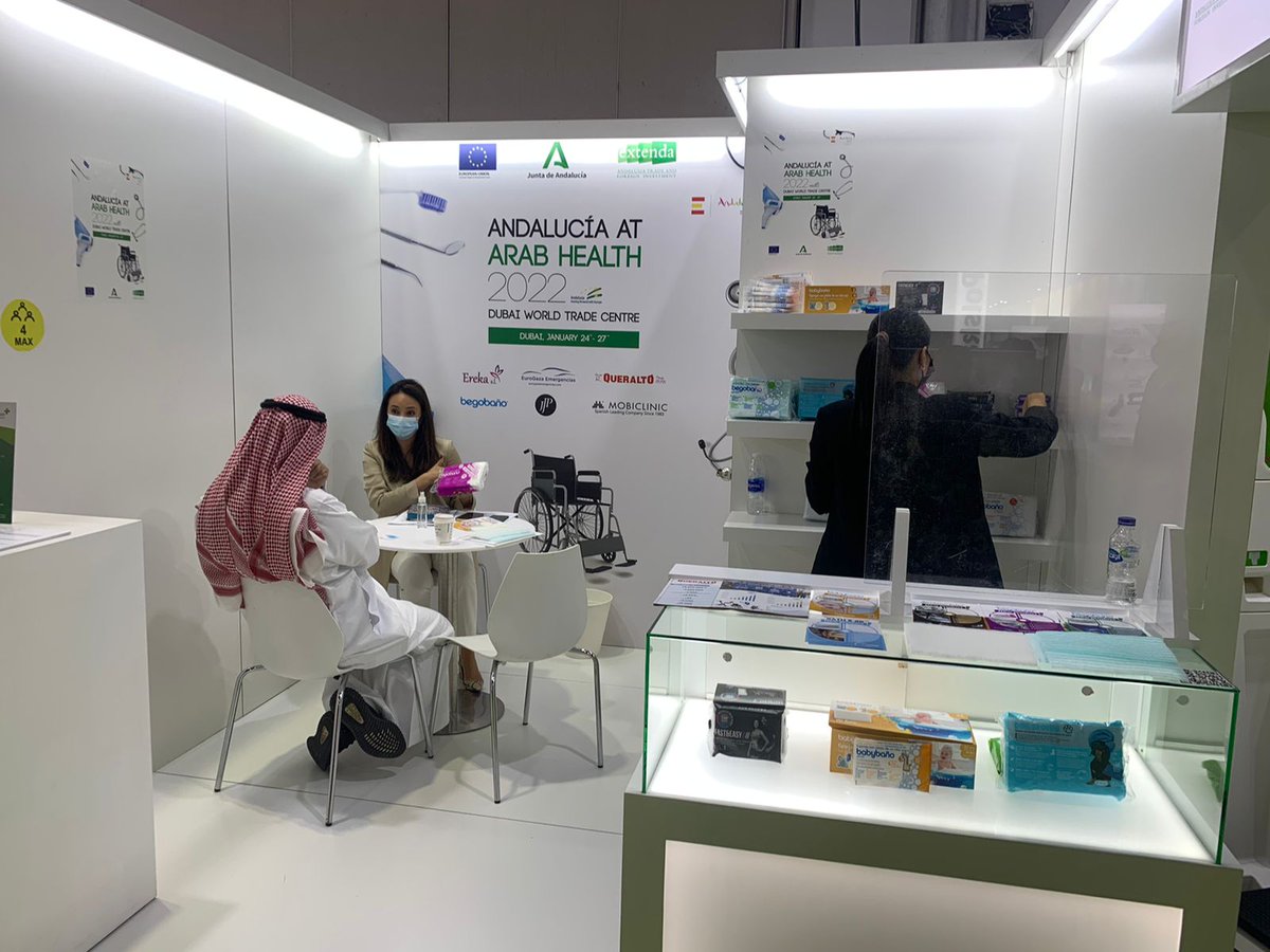 JalsosaOficial's tweet photo. Otro año más Jalsosa está presente en @Arab_Health, la feria del sector sanitario de Oriente Medio que se celebra en Dubai del 24 al 27 de enero donde presentamos novedades a nuestros clientes. #ArabHealth2022 #mydubai #DubaiMedicalEvent https://t.co/LZ5gxsWjBH