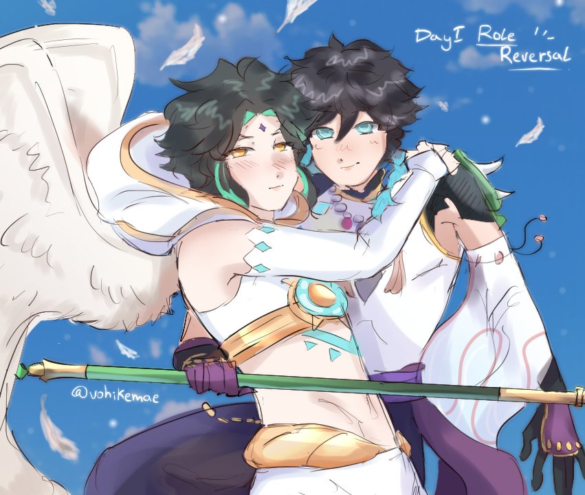 vohikemae's tweet photo. Day 1: Role Reversal 

#xiaovenweek #xiaoven https://t.co/qiXR0YFyc1