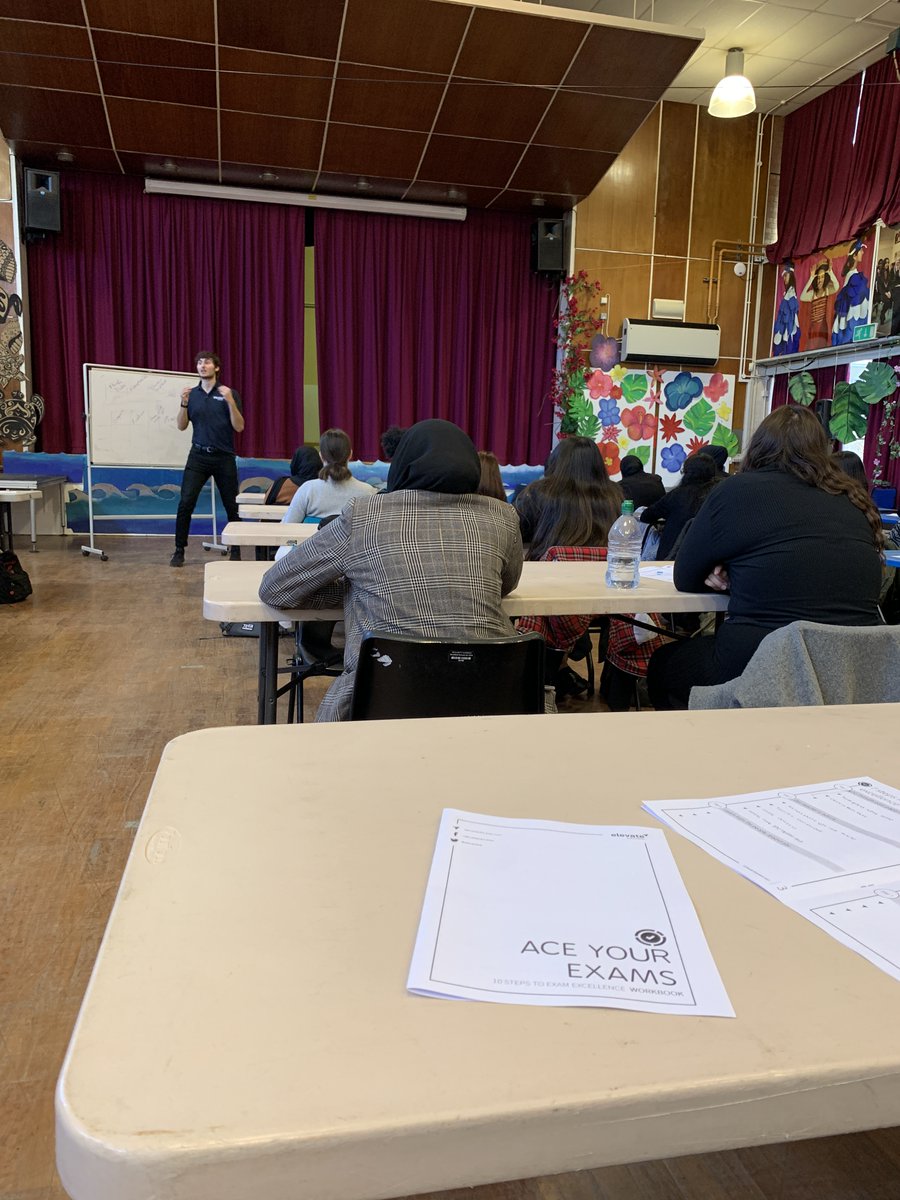 brentfordschool's tweet photo. In preparation for Year 13 PPE's next week @elevateed came in to do a workshop on how to ace exams๐ฅ
This challenged the way they revise currently and what they could do to get the most out of their revision time.
How did you Revise for exams?
#bsfg #elevateed #examprep #revise https://t.co/t3ghVfVUvI