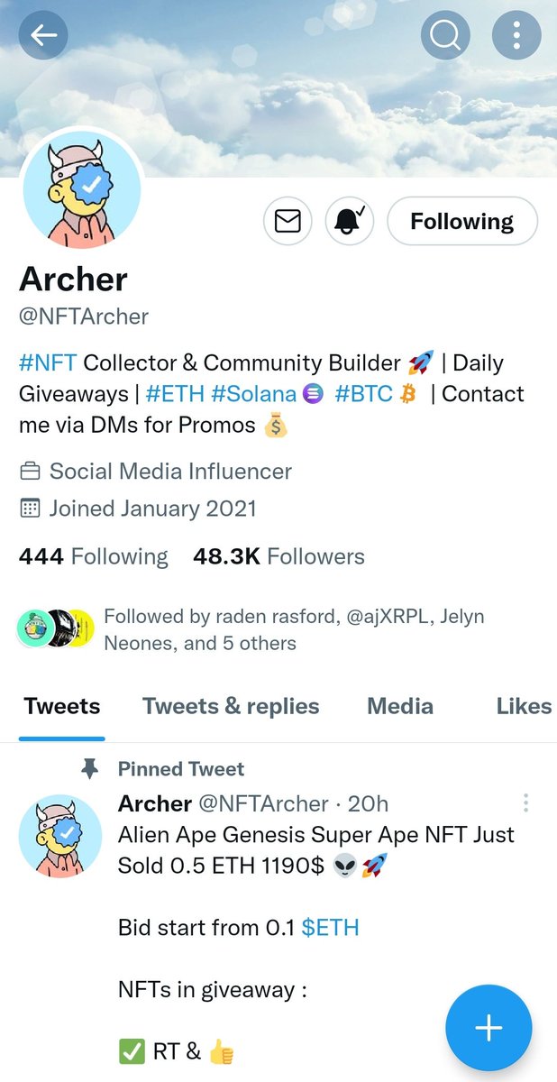 jeansean09's tweet photo. @NFTArcher done💎 https://t.co/9QxGMR3PBP