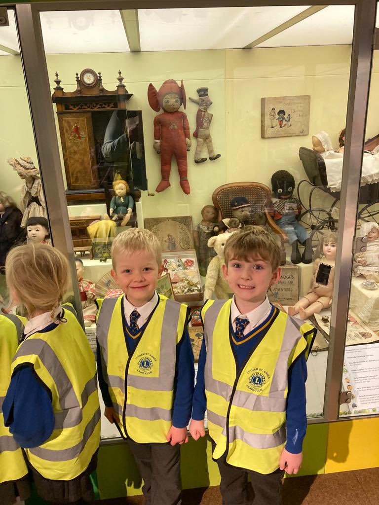 Year 1 are having a great time on their trip