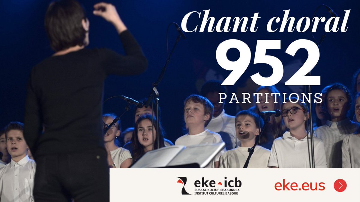 icb_info's tweet photo. Vous aimez le chant choral #basque ? Près de 1000 partitions vous attendent sur le site de l'ICB grâce au travail de musiciens comme Jo Maris ou Frédéric Sorhaitz.
ℹ️ https://t.co/yt2kIMueA7
#musiquebasque #chorales #paysbasque #choeurs #chantbasque #partitions https://t.co/mRg67DmqVO