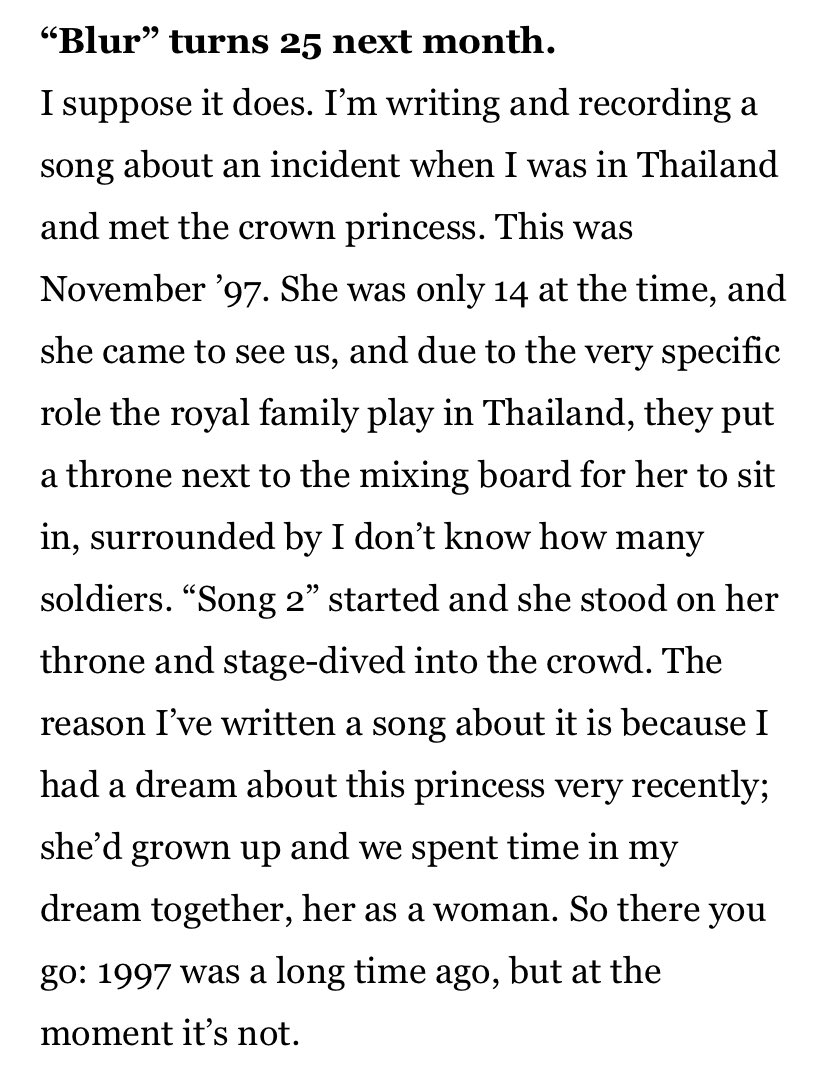 disappunto's tweet photo. La mia parte preferita di quell’intervista a Damon Albarn non è la parte su Taylor Swift, e nemmeno quella su Boris Johnson, bensì https://t.co/Ocd4fBdvzP