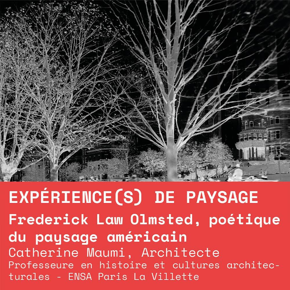 PavillonArsenal's tweet photo. [Conférence] avec Catherine Maumi, architecte et professeure en histoire et cultures architecturales - ENSA Paris La Villette
« Frederik Law Olmsted, poétique du paysage américain » 
EXPÉRIENCE(S) DE PAYSAGE
Rdv samedi 29 janvier à 11h
FFP @Pro_Urba https://t.co/wa8SRcaEpk