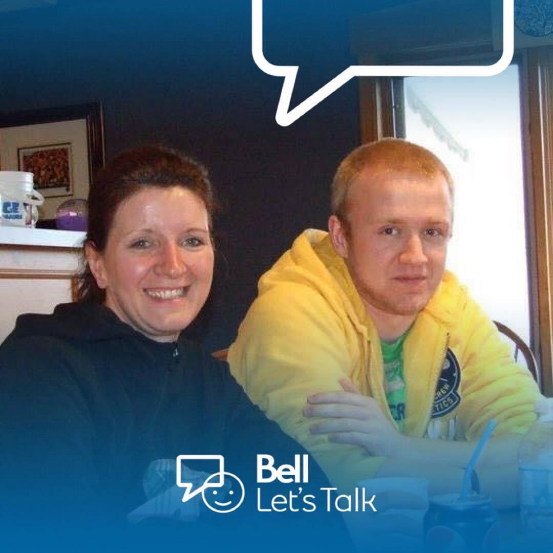 In a world where you can be anything, be kind.  You never know what is hiding behind a smile.  Love and miss you sweet guy 💛 #TodayAndEveryDay #GetInTouchForHutch  #NeverAlone #BellLetsTalk