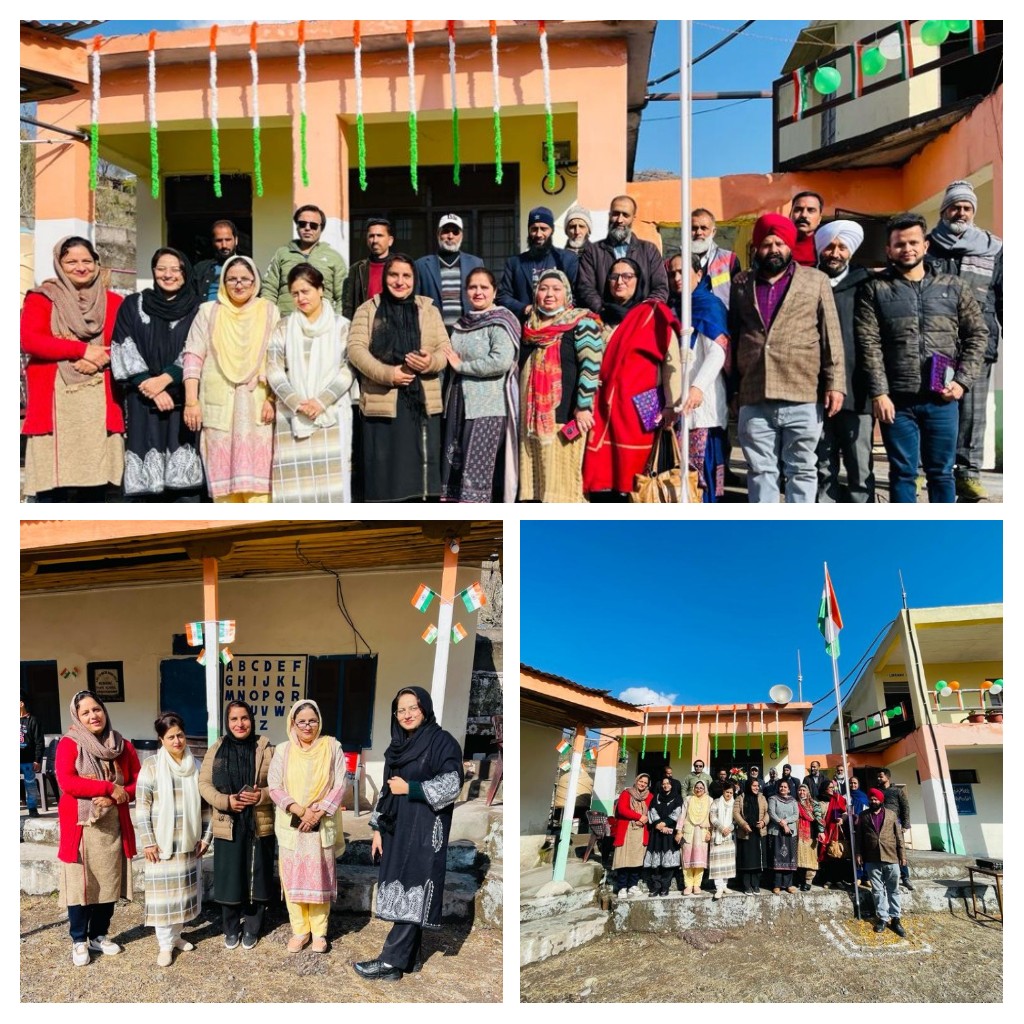 CEOPOONCH's tweet photo. Republic day celebrated at High school Bandichechian Zone Nangali.with zeal and zest.... https://t.co/K7XNi7uvrM