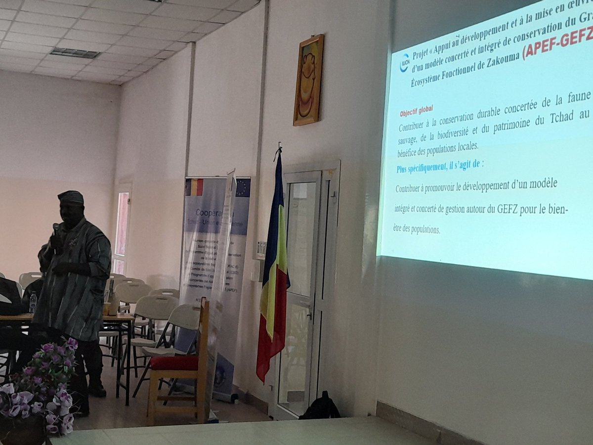 <a href="/UICN_PACO/">UICN-PACO</a>  est à l'honneur.
<a href="/ApefProgramme/">Programme APEF</a> <a href="/ecofac6/">ECOFAC6</a> <a href="/AfricanParks/">African Parks</a> <a href="/nehemie_k/">NDOMASSAL K. Néhémie</a> <a href="/UEauTchad/">L'UE AU TCHAD 🇪🇺</a>
#JPO <a href="/ApefProgramme/">Programme APEF</a>