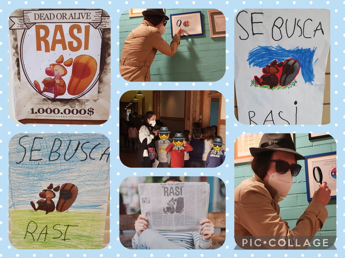 CeipMargaritaSa's tweet photo. 🐿📖🔎Desaparecidas las mascotas "Rasi" de 2°...pedimos ayuda a las detectives Calixta y Bruna para encontrar pistas que nos lleven a su paradero. Aprendemos a describir y organizar ideas.
¿ Nos ayudas a encontrarlas?🐾👣
@cfievalladolid @educacyl @Hoy_Libro  #ProyectoLeescribo https://t.co/0f3hhys4zD