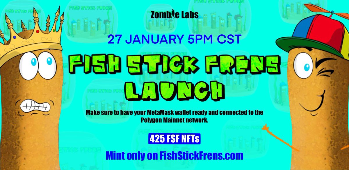 FishFrens's tweet photo. Tomorrow is 🚀 launch day!  Who’s ready?  
Next will be the childrens book about Roger &amp; new Frens!  

https://t.co/4PhNdTTGnd

If you need help setting up your MetaMask wallet please DM us! Polygon is super easy &amp; cheap to use!

#NFTLaunch #nft #nfts #NFTCommunity #NFTMinting https://t.co/Hh5n5Wd5xZ