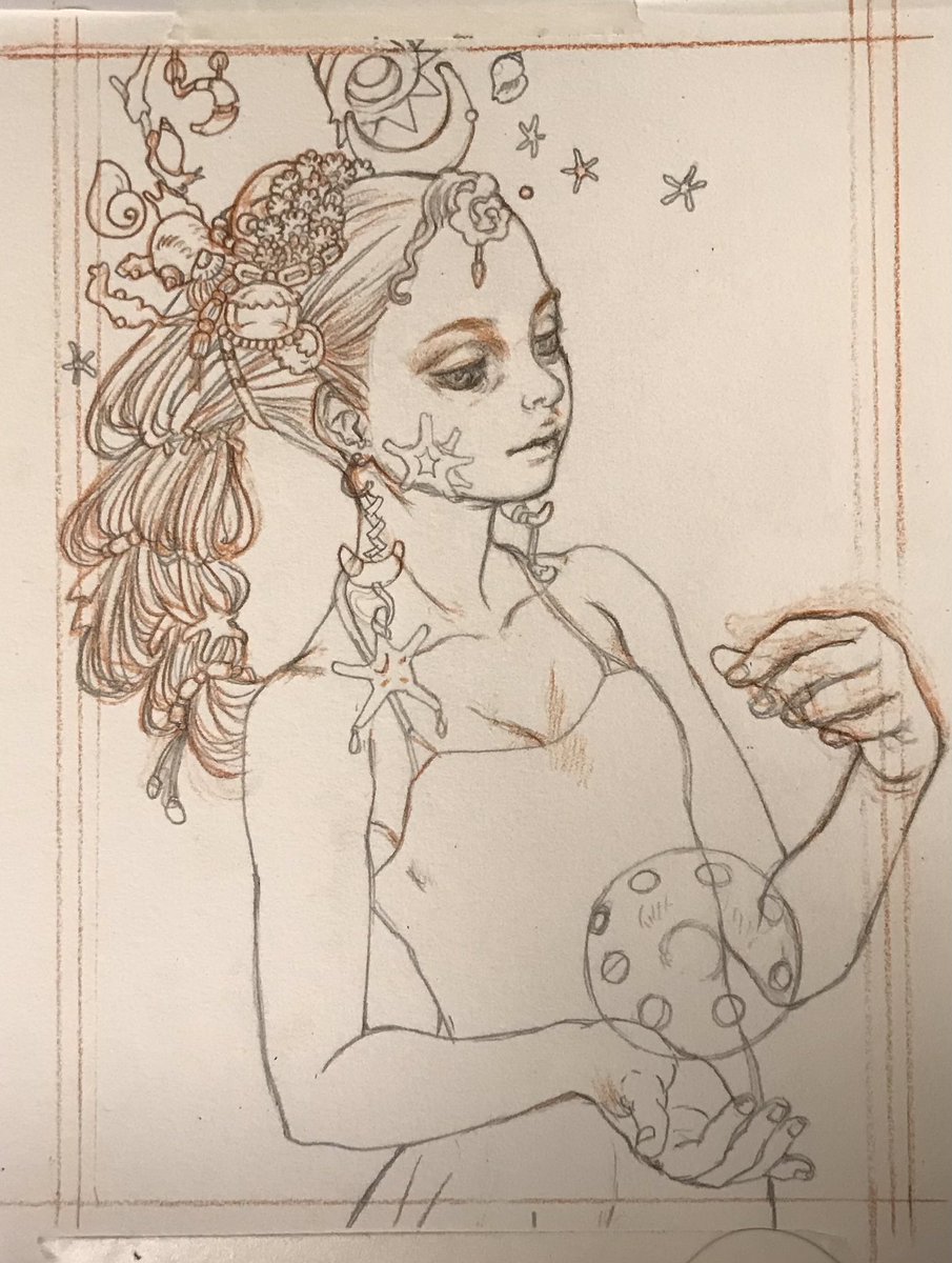 進歩
デジタル線画でなく手描き線画
線画だけツイートするのは良くないと思いつつ
デジタル分からかなり変わったのでツイート
肘から手までは完全に自分モデルです
手、腕フェチです
他は人体的に合ってるかどうか不明🙄
顔は塗りでまた変わると思います