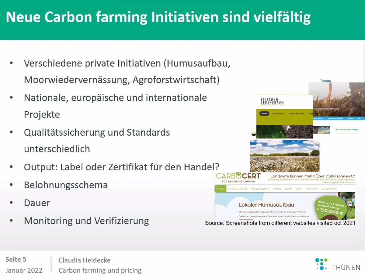 defaf_ntrntnl's tweet photo. Die #Agroforstwirtschaft wird als eine geeignete Maßnahme für #carbonfarming von der Stabstelle Klima am TI @ThuenenClimSoil angesehen. Spannende Veranstaltung der @KASonline zum Thema Klimazertifikate für die Land- und Forstwirtschaft.  Der @Agroforst_DeFAF untersucht das grad. https://t.co/xvSv8smbrJ