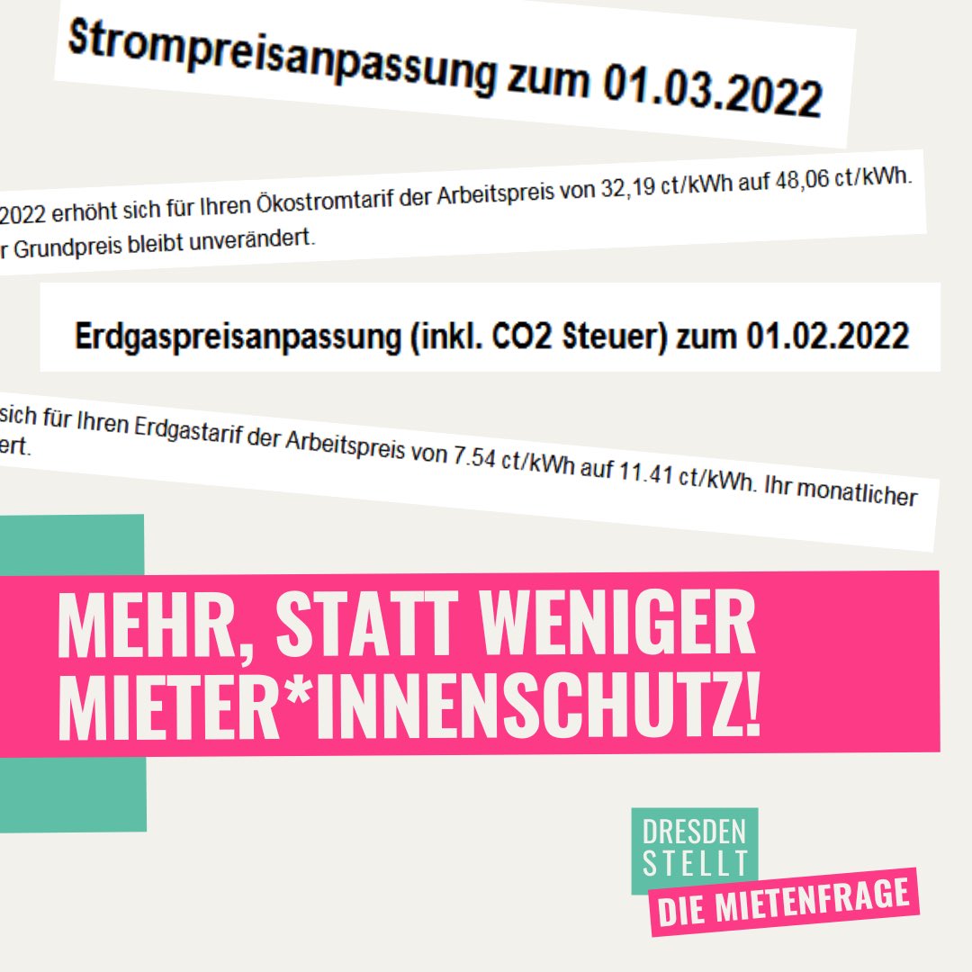 Dresdner Aktionsbündnis „Mietenwahnsinn stoppen“ tweet media