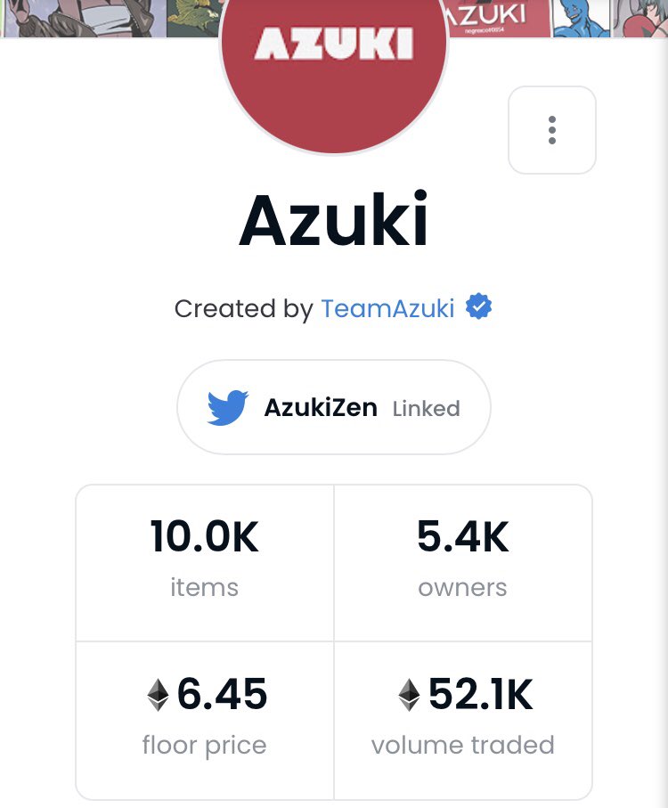 [Thread Azuki] ⛩️

@AzukiZen un projet #NFT à multiple facette (musique , #anime , #streetwear , com...