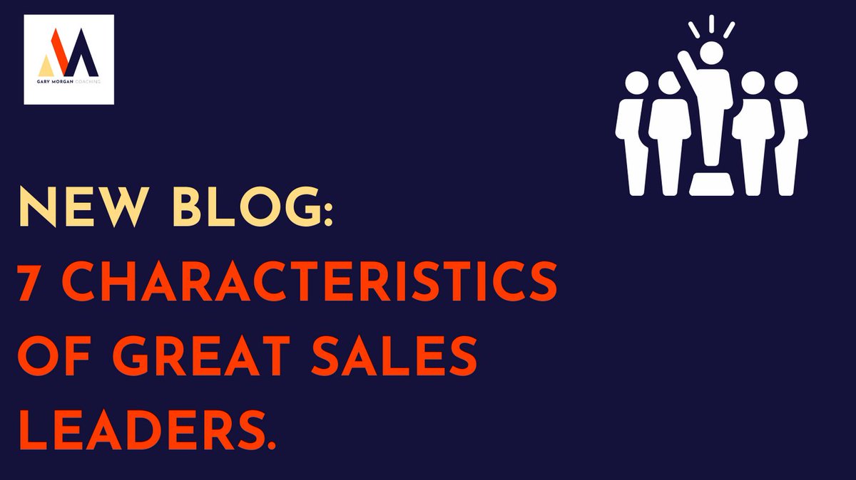 Would you say you were a good leader?

garymorgan.coach/blog/7-charact…
#salesleaders #leadership