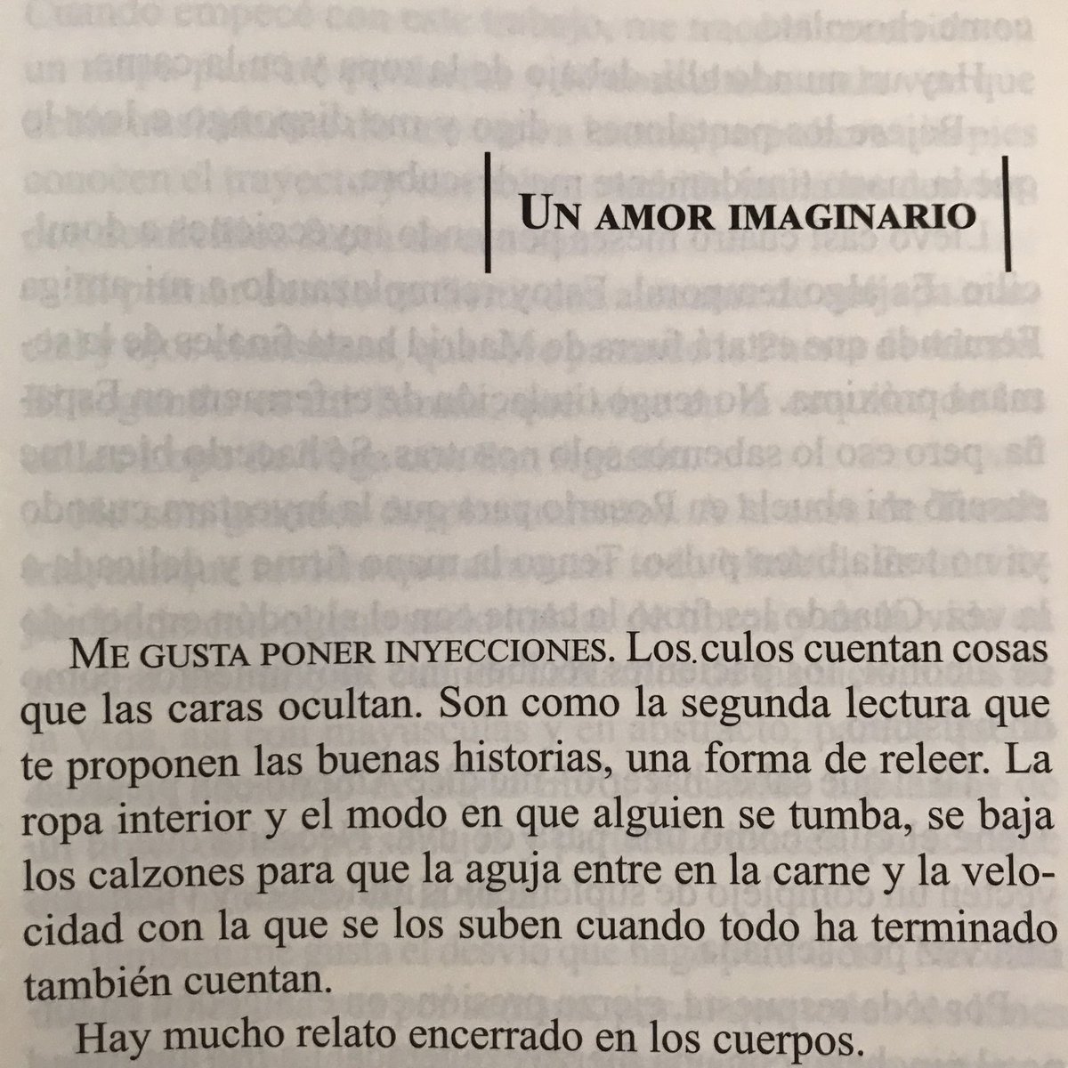 FdezMallo's tweet photo. A estas alturas nadie va a descubrir que @paginasdeespuma es quizá la más importante editorial de relato corto y cuentos en español. ¡Lo que le debemos!

Pero les digo, no sé pierdan esto de @ValeCorreaFiz. Magistral e inquietante. 
“Hay mucho relato encerrado en los cuerpos”. https://t.co/H40tPGizNa