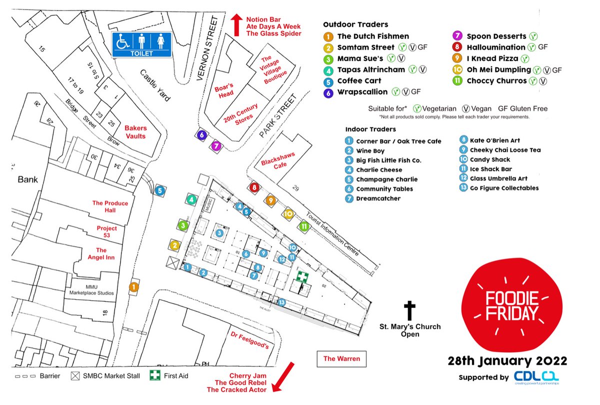 Foodie Friday at Stockport Market tweet media