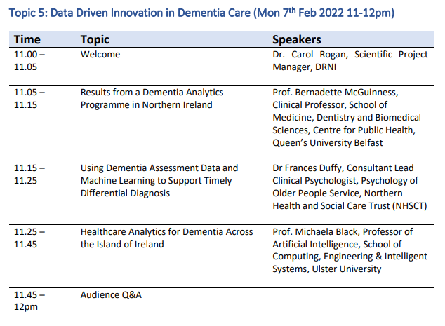 Dementia Research Network Ireland tweet media