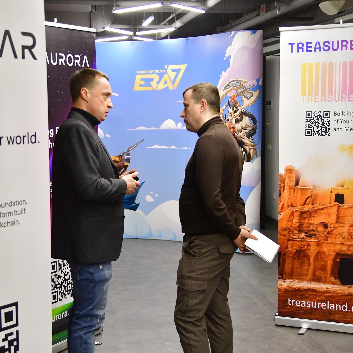 OffKyiv's tweet image. about our partners:
@Era7_official Game of Truth is a Binance Smart Chain (BSC) dynamic game that combines TCG (card games) with NFTs in a Play to Earn manner.