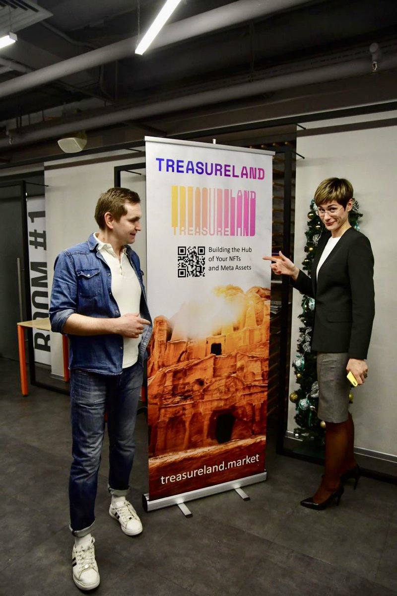 OffKyiv's tweet image. about our partners:
@treasurelandNFT is a multi-chain NFT aggregation protocol supporting NFT creation, issuance, auction, and socialization, aiming at a decentralized mix of NFT creators, users, and consumers.