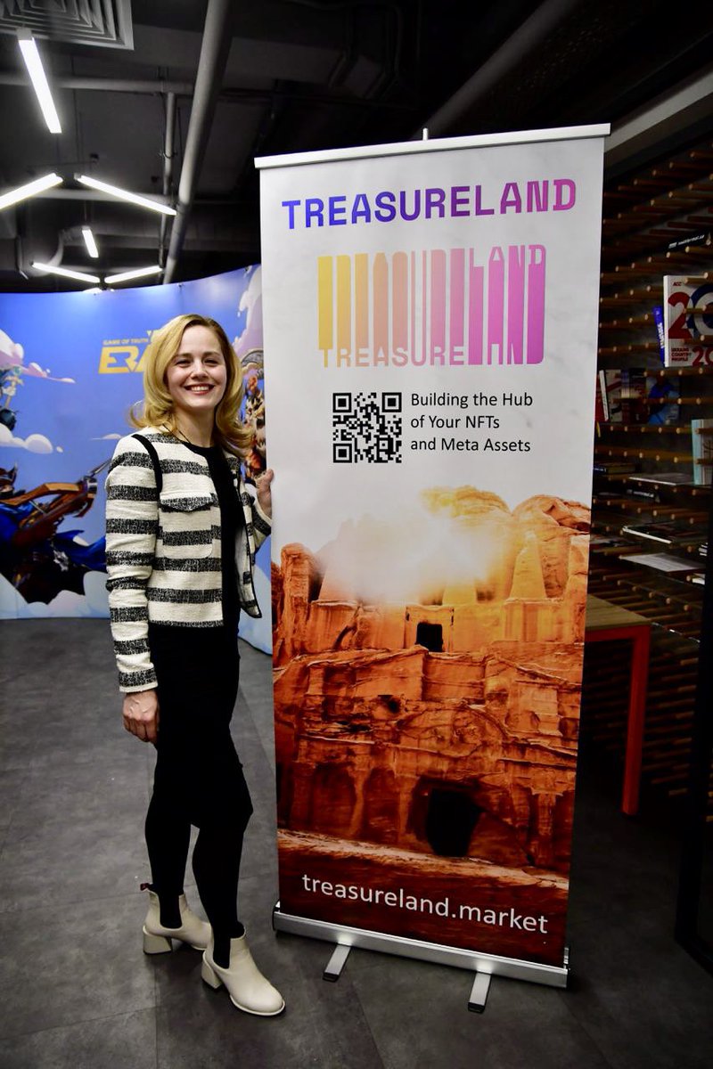 OffKyiv's tweet image. about our partners:
@treasurelandNFT is a multi-chain NFT aggregation protocol supporting NFT creation, issuance, auction, and socialization, aiming at a decentralized mix of NFT creators, users, and consumers.