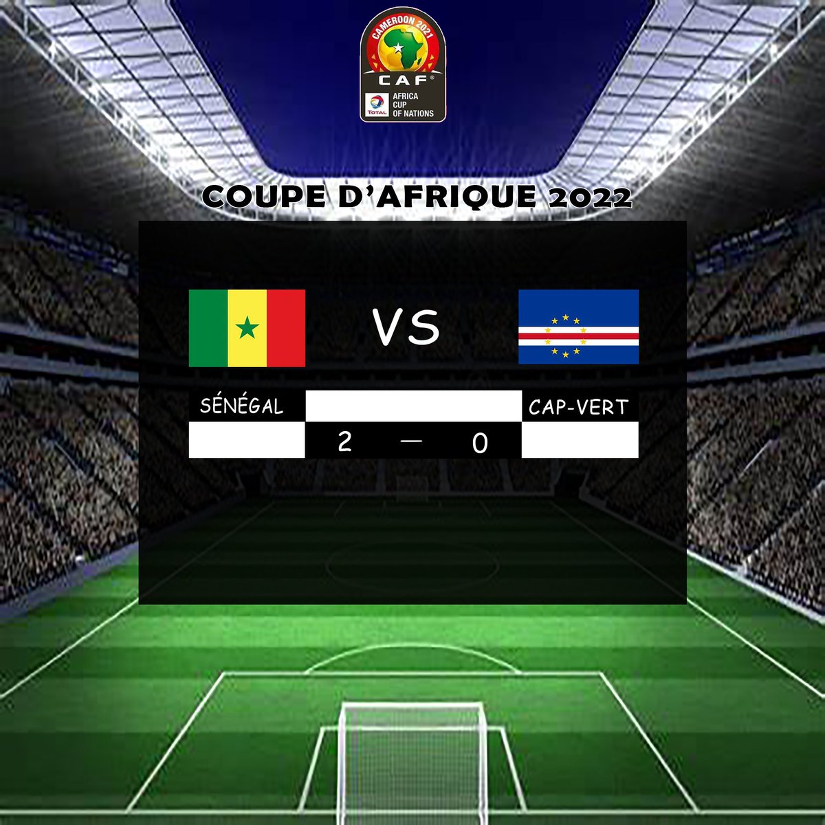 AnkyiShop's tweet photo. 🥳⚽ #CAN22 Vivez les moments fort avec Ankyi⚽🥳
Qualification quart de final
🔥 Victoire du Sénégal qui se qualifie pour les quarts de final🔥 https://t.co/xEXYrJDN5P