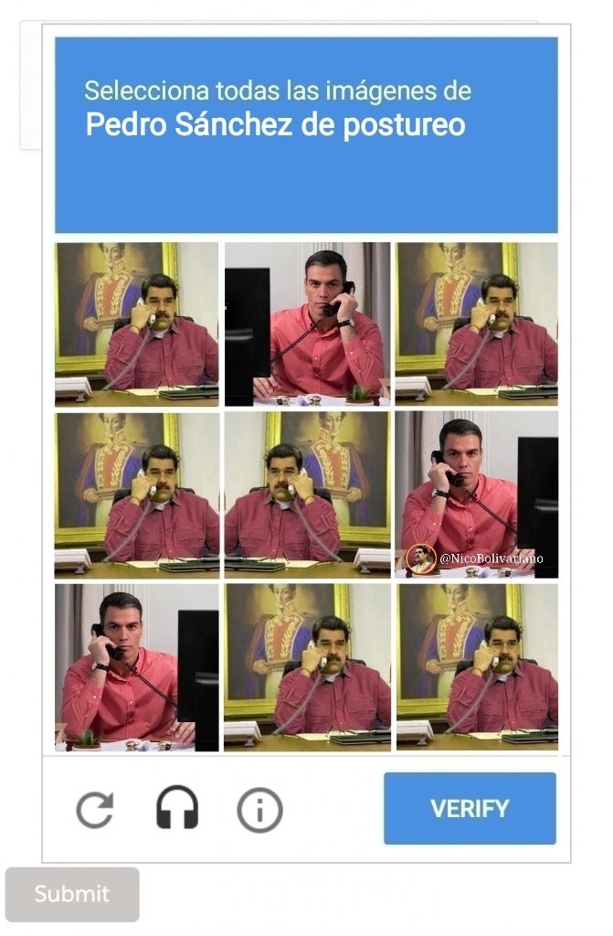NicoBolivariano's tweet photo. Qué jodíos los que hacen las captchas. https://t.co/760euwc6SH